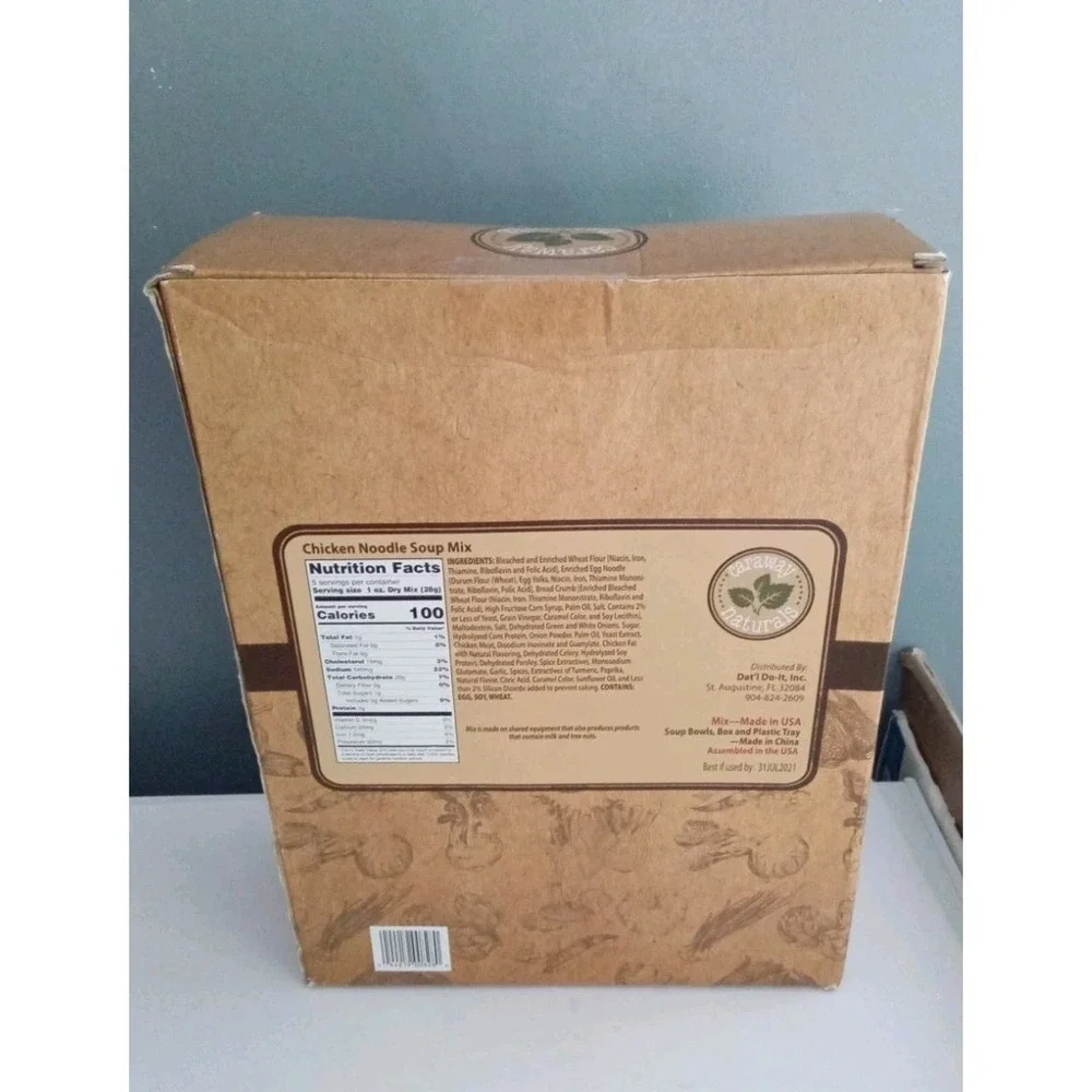 Caraway Naturals‎ Soup Gift Set With Chicken Noodle Soup Mix & Ceramic Bowls